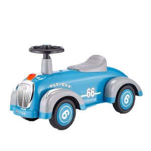 New children's scooter, light and music, retro car wash style, made in China