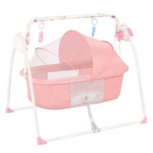 Multifunctional electric baby bed supports Bluetooth connection to play music. Made in China, wholesale and export,M8802