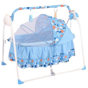 Multifunctional electric baby bed supports Bluetooth connection to play music. Made in China, wholesale and export,M8803